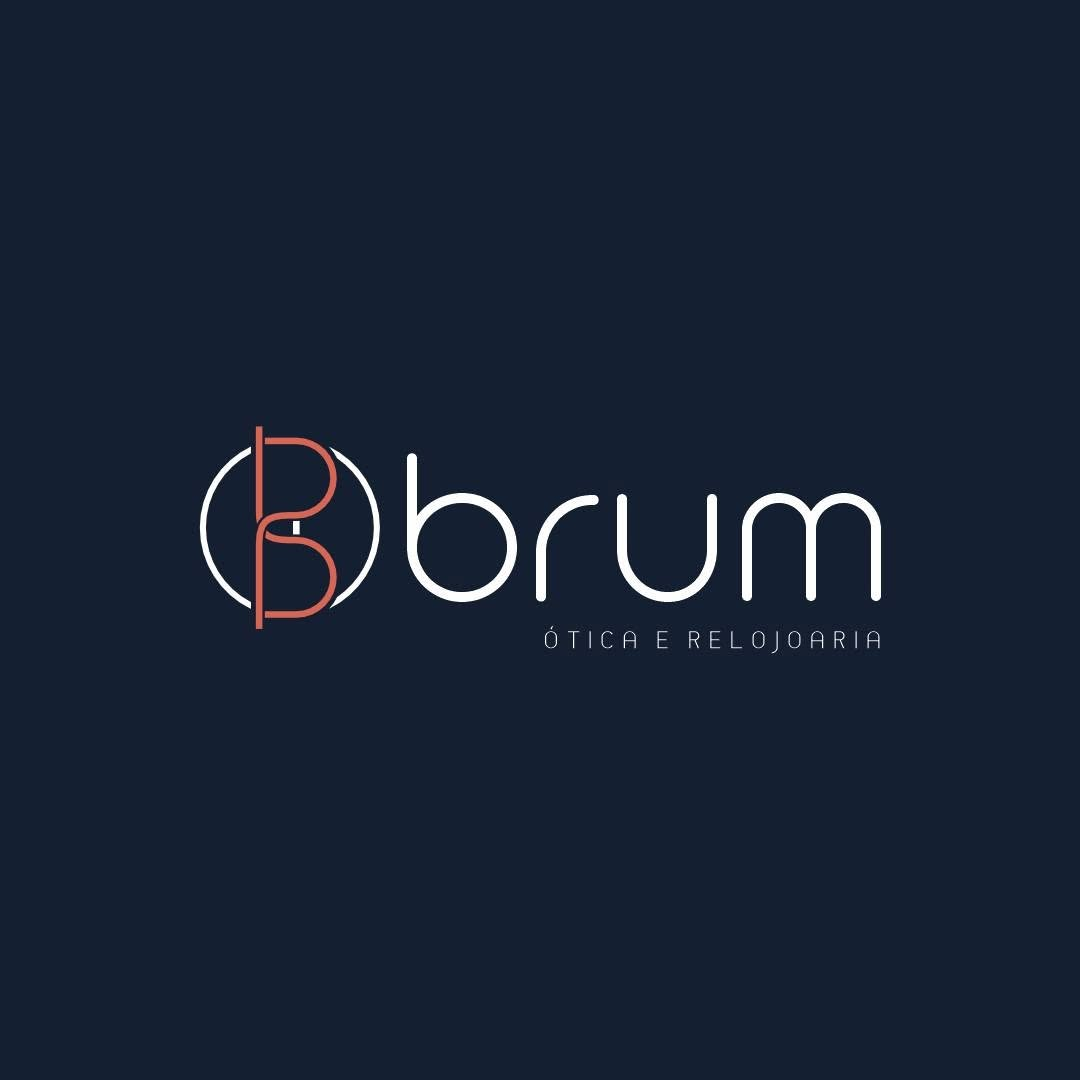 Logomarca Brum Ótica e Relojoaria